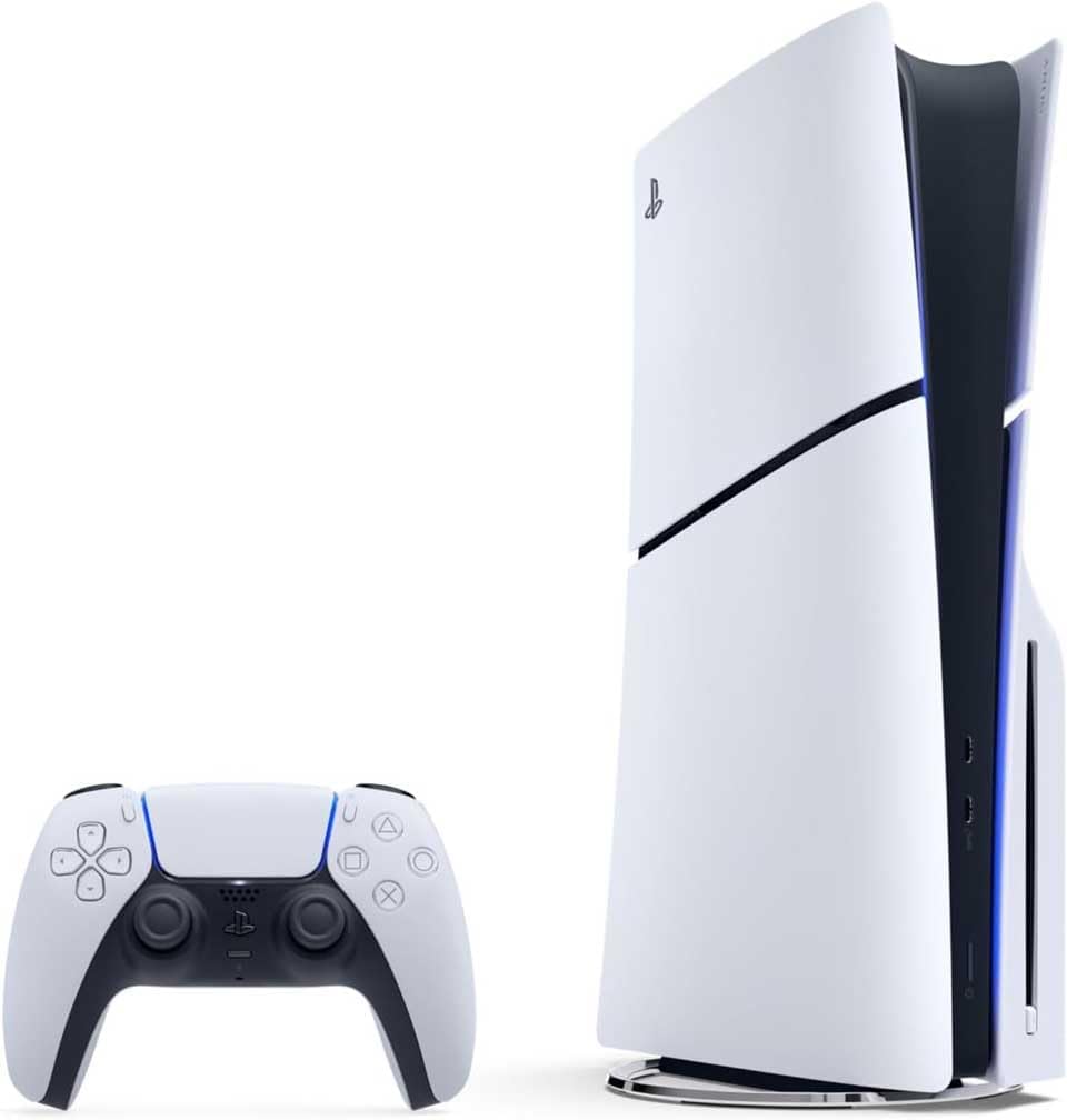Sony, Consola PlayStation 5 Edición Estándar 1 TB con lector Blu-ray 4K, SSD Ultrarrápido, Audio 3D, Ray Tracing, 1 Mando DualSense con Retroalimentación Háptica